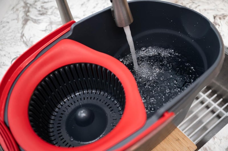 o cedar System Easy Wring Spin Mop & Bucket with 3 Extra Refills with Citrus Pac (Variety Pack) - Image 3